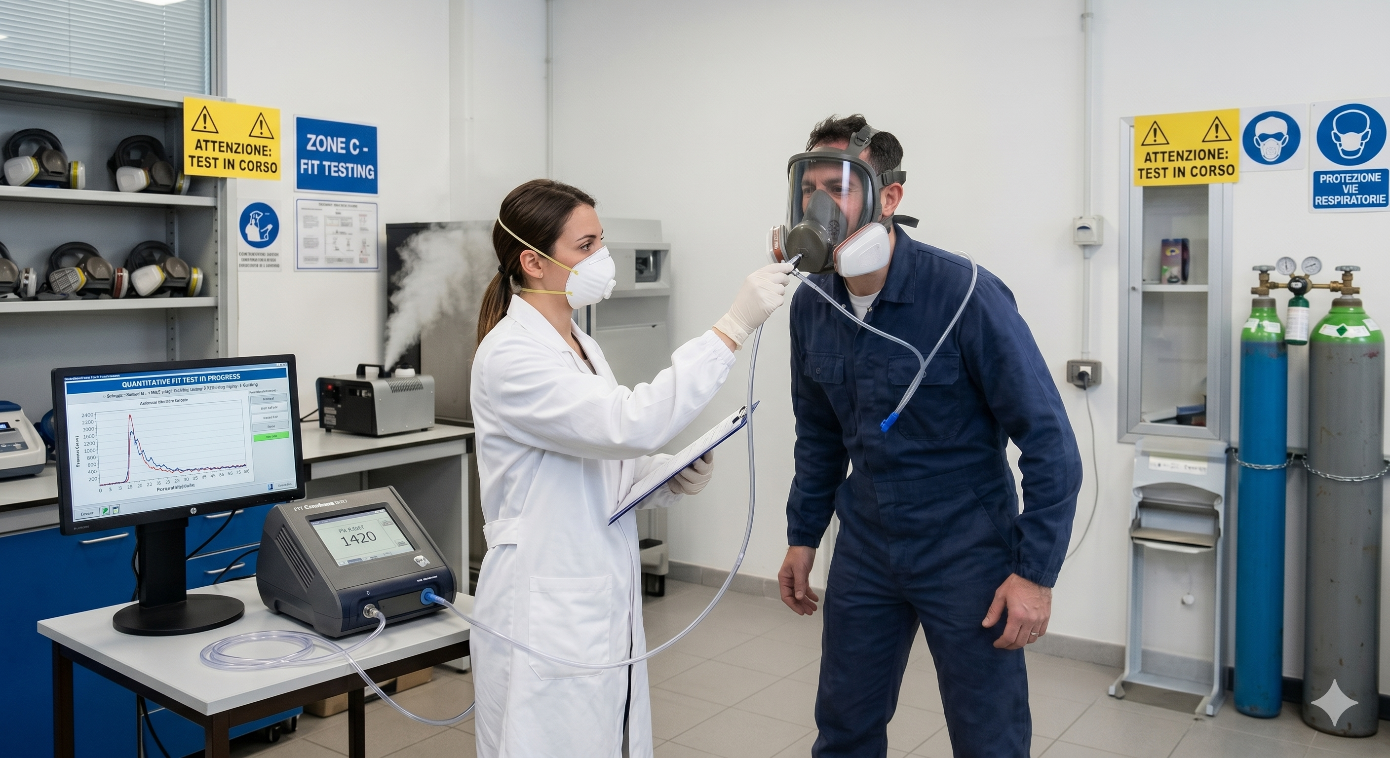 FIT TEST: quando una maschera non basta a proteggere davvero | Fòrema